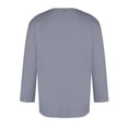 thumbnail image 4 of Qiopertar Liquidation à Moins de 5$ Hommes Imprimé Col Rond Mode Décontractée Manches Courtes Blouses Chemises en Liquidation Accès Anticipé Offres, 4 of 4
