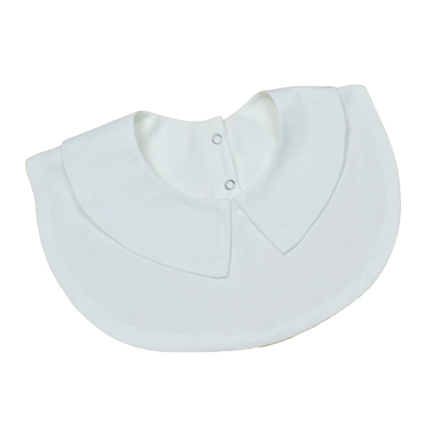 Cuello falso desmontable Alt Ropa Dickey Suéter Blusa Media camisas para trajes de negocios Ropa de ropa Accesorios Blanco 2 Paquete AweSitey AP008266-03B