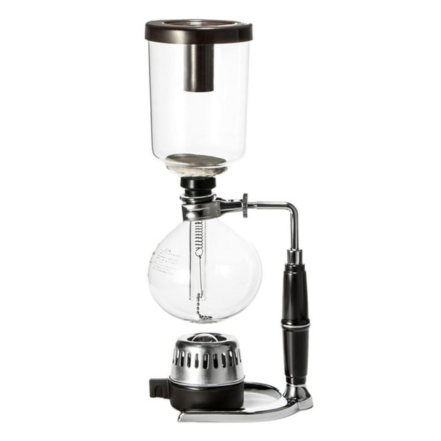 Glass Type Siphon Coffee Maker 3/ Household Siphon Pot for 160x110x360mm