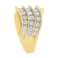 thumbnail image 5 of 10K Yellow Gold 1ct TDW Diamond Modern Band Ring (H-I,I2-I3), 5 of 8