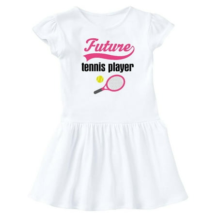 

Inktastic Future Tennis Player Baby Girl Gift Baby Girl Dress