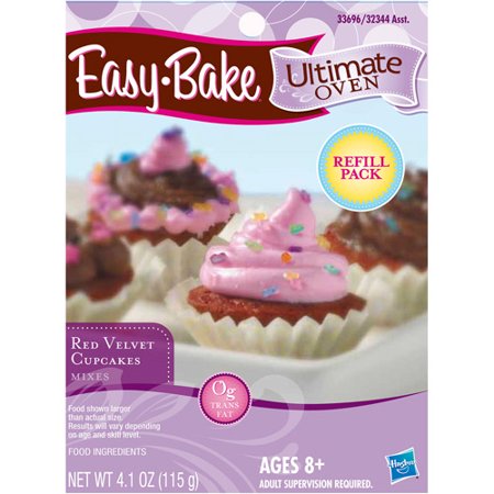 Easy Bake Ultimate Oven Red Velvet Cupcakes Mix