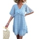thumbnail image 2 of Vestido suelto casual,Vestido de manga corta para mujer Vestido casual Vestido de manga corta Durabilidad extendida, 2 of 6