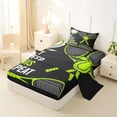 thumbnail image 2 of Erosebridal Tennis Sport Games Twin Sheet Sets,Green Tennis Racket Bedding For Boys Kids 3-Piece, 2 of 6