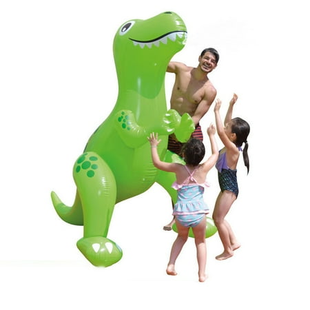 dino inflatable sprinkler