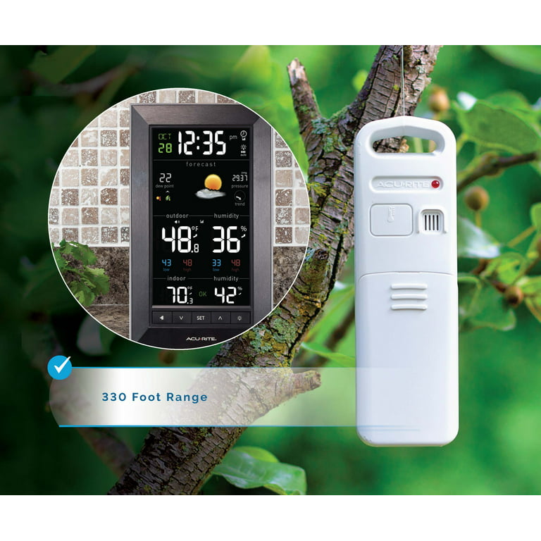 Acurite Digital Weather Station with Indoor & Outdoor Temperature & Humidity
