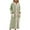 Light Green, variant on Arlun Plush Sleepwear Robe for Women Long Over the Knee Length Cozy Button down Hooded Bathrobes Long Sleeve Sleepwear Winter Warm Loungewear with Pockets Light Pink XL