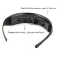 thumbnail image 3 of Lunettes Bluetooth LED Personnalisables pour Adulte Affichage Clignotant Texte DIY Animation, 3 of 5