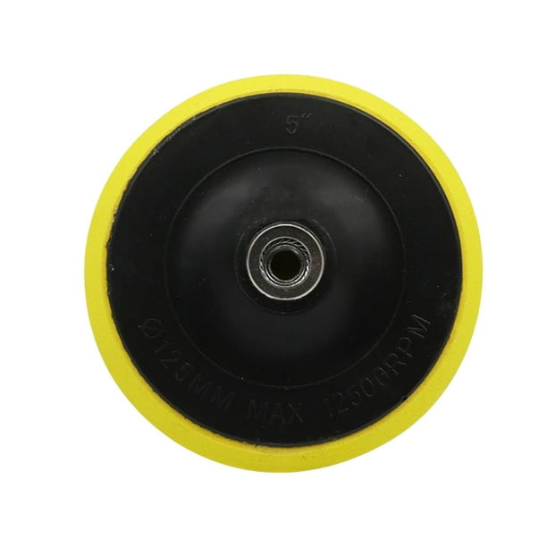 Disco de lijado Almohadilla de respaldo Placa de respaldo flexible Almohadilla de respaldo con gancho y bucle 5 pulgadas 125 mm M10