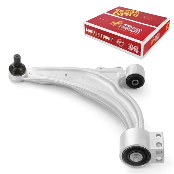 Metrix Premium Chassis Parts - Front Left Lower Control Arm w Ball Joint & Bushing Assembly Fits 12-17 Buick Verano, 11-15 Chevrolet Cruze, 11-15 Volt, Replacement RK621752, Made in Europe