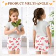 thumbnail image 3 of joogoo Red Hearts Girls Lined Shorts Bike Dance Bottoms 8Y, 3 of 7
