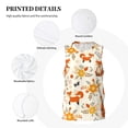 thumbnail image 3 of Pofeuu Flower Fox Print Basketball Jersey, Shirts for Men Youth Basketball Jersey Crew Neck-XX-Large, 3 of 6