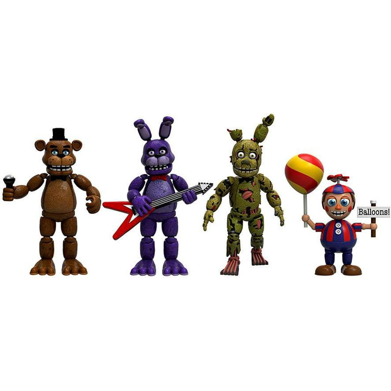Funko Five Nights at Freddy's 4 Figure Pack (Set 2), 2-Inch