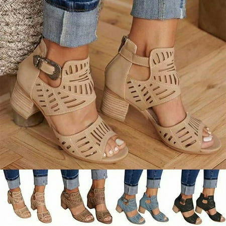 

Sandals for Women Womens Dressy Crystal Soild Shoes Open-Toe Flat Strappy Sandals Casual Travel Shoes