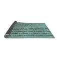 thumbnail image 2 of Ahgly Company Indoor Rectangle Abstract Light Blue Contemporary Area Rugs, 7' x 9', 2 of 4