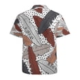 thumbnail image 3 of High Quality Hawaiian Shirts for Men Short Sleeve Aloha Beach Shirt Floral Summer Casual Button Down Shirts Blouses BJAJKT, 3 of 7