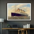 thumbnail image 2 of DIY 5D Diamond Art Painting Kits Titanic Ship Full Drill Round Diamonds Rhinestone Embroidery for Wall Decoration, 2 of 7