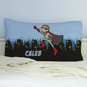 Personalized Light Skin Superhero Pillowcase