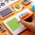 thumbnail image 2 of Bloques para tallar sellos de goma ZHAOCHENG 6 colores 3 capas, 2 of 5