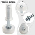 thumbnail image 5 of Bifold Door Hardware Kit Bifold Closet Door Hardware Kit Top Pivot & Guide Wheel, 5 of 10