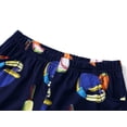 thumbnail image 5 of Beezizac Boys Summer Pajama Set, 3-Piece Fun Baseball PJs‌ - Short Sleeves, Tank Top & Shorts Soft Blue Sleepwear Size 8, 5 of 7