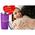 thumbnail image 6 of Good Luck Finding Better Coworkers Than Us Travel Mug Tumbler.Going Away,Goodbye,Farewell,Leaving,New Job Gifts for Colleague Boss Co-worker Friends Men Women(20oz Purple), 6 of 6
