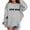 Grey, variant on Girl's Graphic Prints Sweatshirt Crewneck Long Sleeve Cute Drop Shoulder Pullover Tops Comfy Jr Wearable Blanket Kids Sweatshirts Kids Girls Hoodies Cute Tween Stuff Sweatshirts for Boys Boys 4t