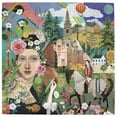 thumbnail image 2 of eeBoo Piece & Love: Artist & Daughter - 1000 Piece Puzzle - Adult Square Jigsaw, 23x23", Includes Image Reference Insert, Glossy High-Quality Pieces, 2 of 7