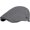 Gray, variant on Newsboy Hats for Men Spring Autumn Adjustable Ivy Flat Cap Male Female Artist Painter Beret Hat Classic Cabbie Hat
