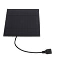 thumbnail image 1 of Solar Powered Panel Iron Fan, 5W Solar Panel Powered Fan Compact  For Office For Home For Outdoor, 1 of 8
