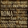 thumbnail image 2 of Wilson, Luke 15x15 Gold Ornate Wood Framed with Double Matting Museum Art Print Titled - Roma, 2 of 4