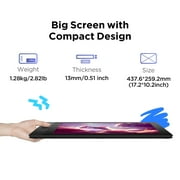 UGEE 15.4 inch Graphics Drawing Tablet with Screen, 16K Pressure Sensitivity, 143%sRGB Pen Display for Windows/Mac/Android