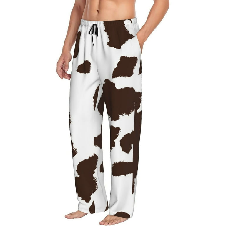 Cow print pajama bottoms hotsell