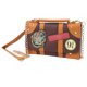 thumbnail image 2 of Cartera de cuero de PU de moda, bolso de mensajero, bolso de mano retro elegante, bolso de hombro para fiesta, citas, marrón, tamaño libre, 2 of 15