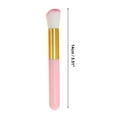 thumbnail image 2 of Unique Bargains 10 Pcs Lightweight Makeup Brush for Business Travel Pink Synthetic Fiber Hair Plastic, 2 of 5