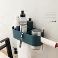 thumbnail image 4 of Hair Dryer Holder Wall Mounted,Hair Tools and Styling Organizer with Towel Bar,Punch Free Hair Dryer Holder Toilet Self Adhesive,Hair Appliance Holder for Flat Iron,Curling Wand,Towel Rack, 4 of 6