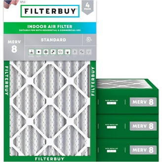 Filterbuy 14x14x1 Air Filter MERV 11 Allergen Defense (2