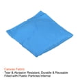 thumbnail image 4 of Uxcell Cornhole Bean SandBags Canvas Outdoor Party Hand Tossing Game, Blue 2 Pack, 4 of 5