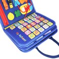 thumbnail image 2 of Tablero Ocupado Tablero ocupado de fieltro para niños, habilidades básicas para la vida, tableros de aprendizaje, juguetes, regalo (azul real), 2 of 7