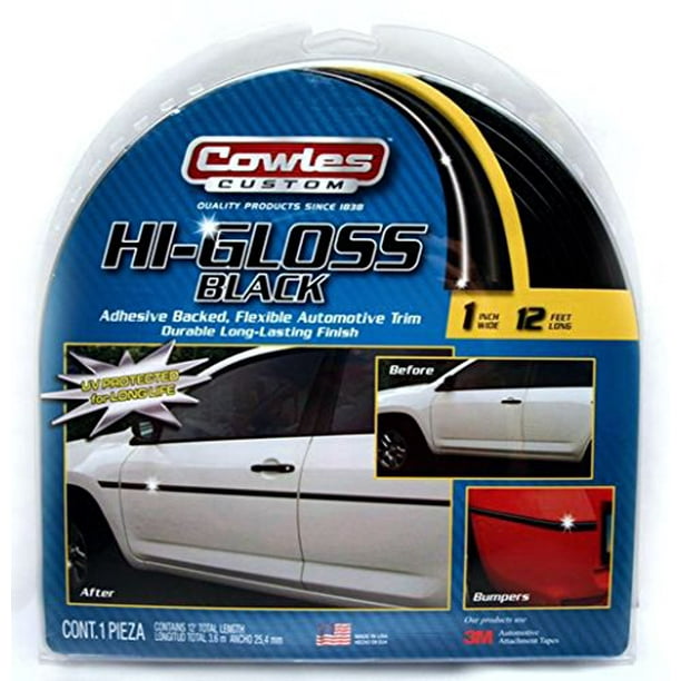 Cowles Custom HiGloss Black Automotive Trim