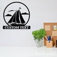 thumbnail image 5 of Handmadetneonsign Iceboat Metal Wall Art, Sailboat Metal Sign Wall Decor, Boat Metal Sign Wall Decor, 5 of 5