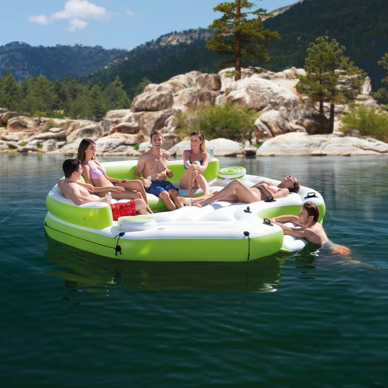 Intex key largo store inflatable island raft