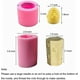 thumbnail image 2 of Moldes para velas en forma de panal de abeja en 3D, moldes de silicona para colmena, para velas de cera de abejas caseras, jabón, barras de loción para manos, cera de crayón, colmenas, 2 of 5