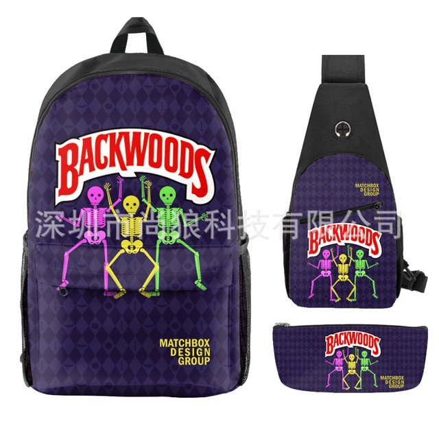 Student School Bag, BACKWOODS Backpack, Large Capacity Waterproof Backpack-Youyoupin