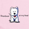 thumbnail image 2 of CafePress - Westie Heartbeat Long Sleeve Infant Bodysuit - Long Sleeve Cotton Baby Bodysuit, 2 of 4