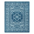 thumbnail image 3 of Unique Loom Boston Collection Area Rug - Medallion (7' 10" x 10' Rectangle Blue/Ivory), 3 of 7