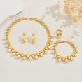 thumbnail image 7 of SIEYIO Elegant Pearls and Alloy Jewelry Set Necklace Bracelet Earrings Rings for Trendy Women Ladies Daily Casual Wear, 7 of 7
