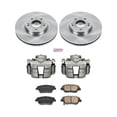 thumbnail image 2 of PowerStop Front Stock Replacement Brake Pad and Rotor Kit with Calipers Fits: HYUNDAI KIA Select Models KCOE5377, 2 of 7