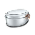 thumbnail image 1 of cONcORD Poêle à Rôtir en Acier Inoxydable Premium 12 Pintes avec Support Suspendable Rôtissoire à Dinde Ovale avec Couvercle de Gril Ustensiles de Cuisine Multi-Usages, 1 of 1