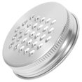 thumbnail image 4 of Lid Cheese Grating Lid Kitchen Shredder Lid Silver Round Shape For Food Preparation Mason Jars 78x78x12cm 1Pack, 4 of 5